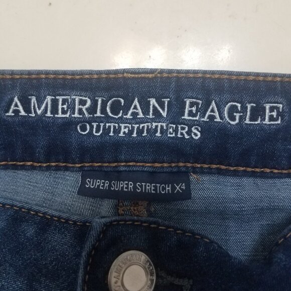 American Eagle Super Stretch X4 Jeggings Women's Size 16 - Picture 4 of 7